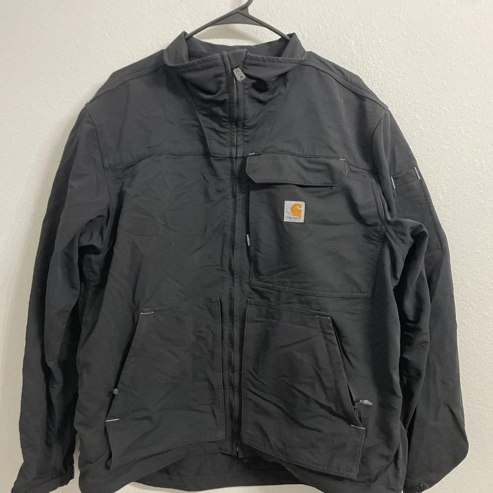 Carhartt Super Dux Relaxed Fit Jacket Men's Size L Full Zip Workwear Coat